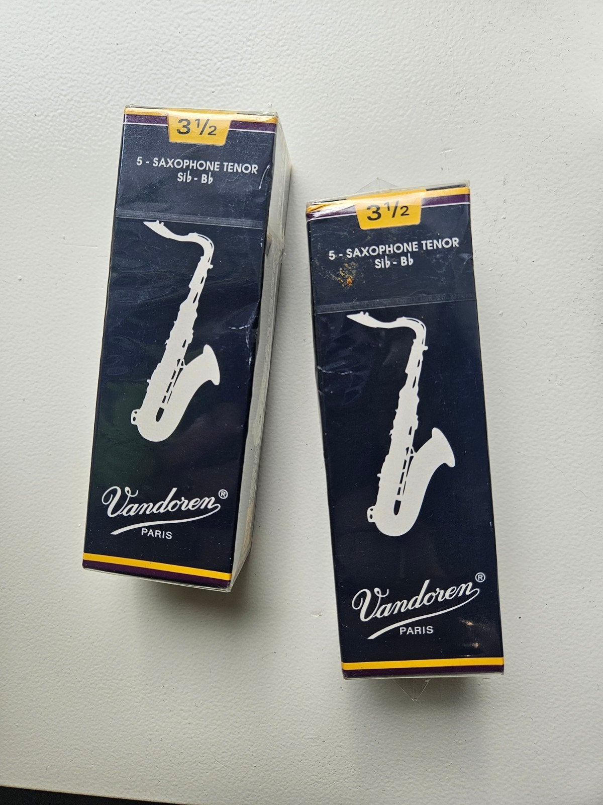 Vandoren tenorsax rieten (nieuw) 3.5, Muziek en Instrumenten, Ophalen of Verzenden, Nieuw, Tenor