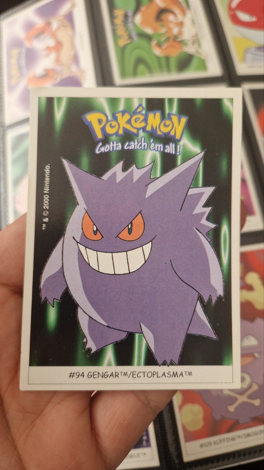 Gengar Pokémon Kaart #94 - Dunkin Boomer, Ophalen of Verzenden, Gebruikt, Losse kaart