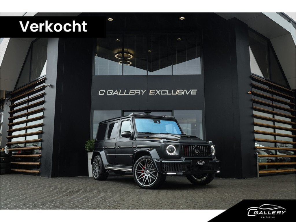 Mercedes-Benz G-Klasse G800 Brabus - Brabus Warranty | Panor, Auto's, Automaat, Gebruikt, G-Klasse, Zwart