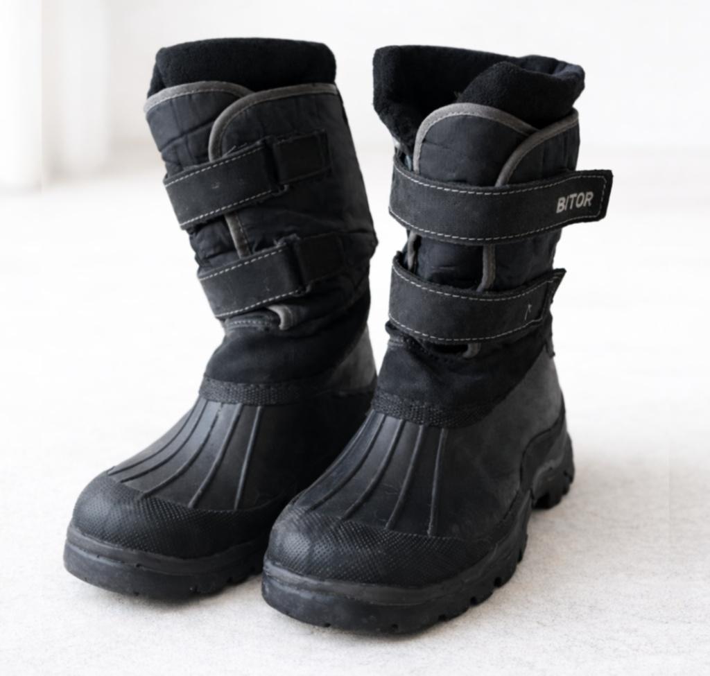 Rucanor Snowboots / Winterlaarzen – Maat 42, Zwart, Boots, Ophalen of Verzenden, Gedragen