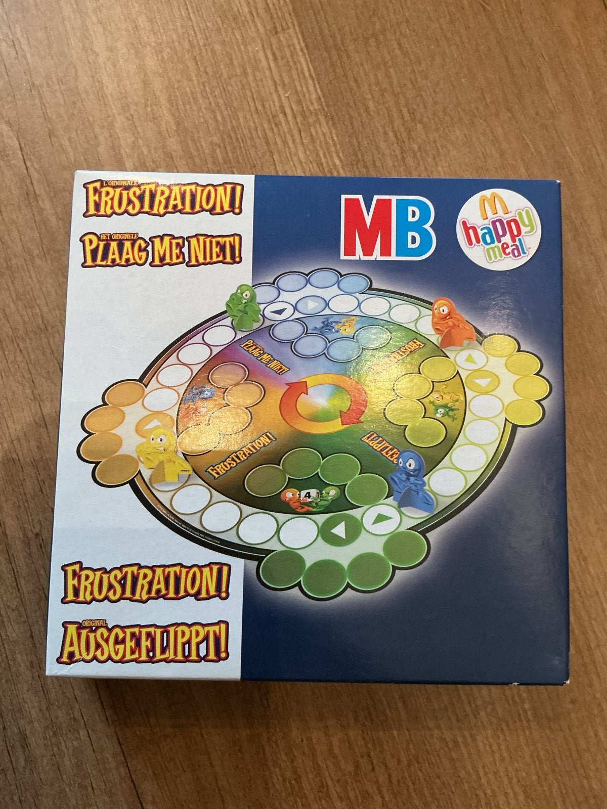 Frustration! MB Happy Meal Bordspel, Drie of vier spelers, Ophalen of Verzenden, Zo goed als nieuw