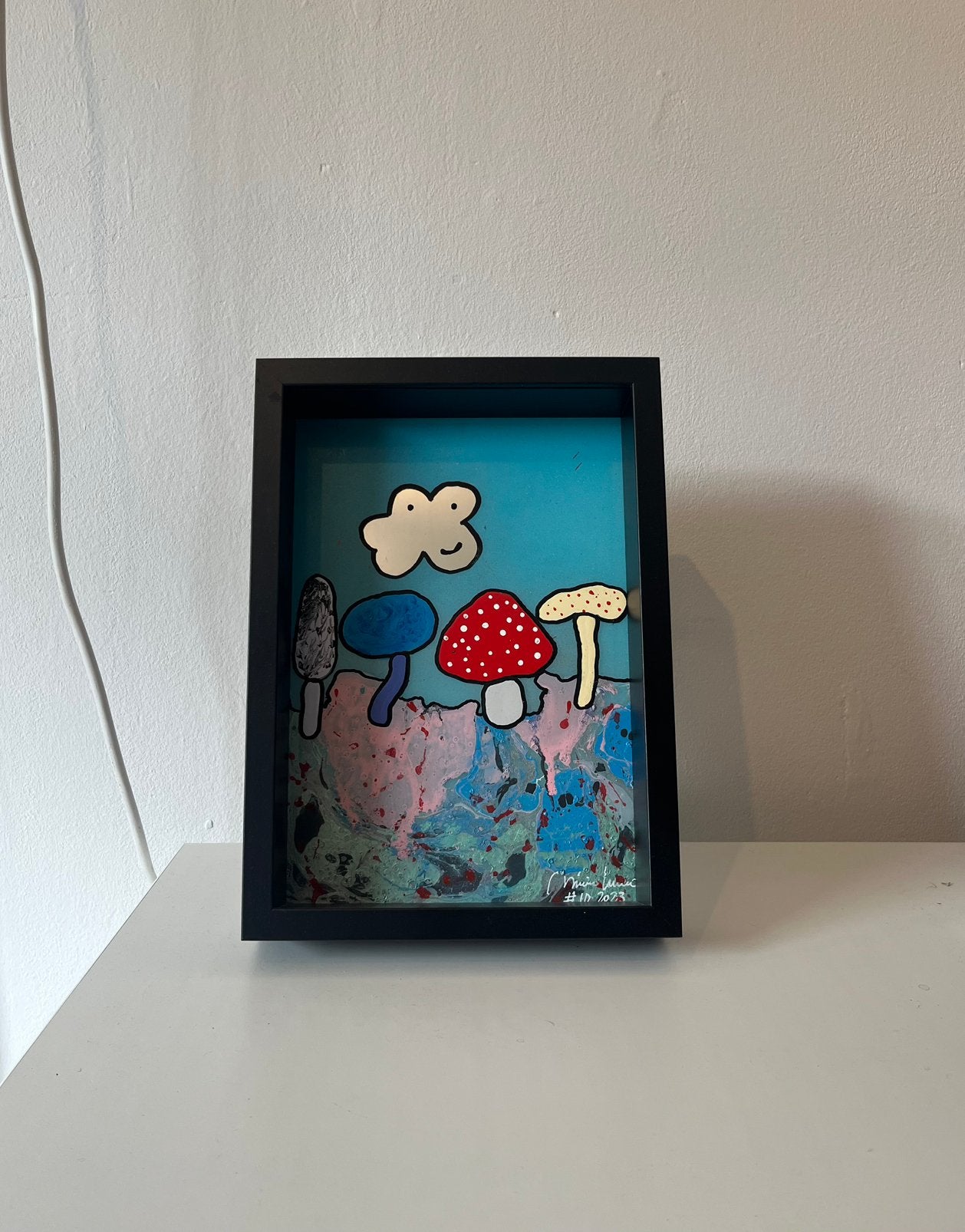 The mushrooms and the cloud #10 - Mario Louro, Minder dan 50 cm, Nieuw, Ophalen of Verzenden, Minder dan 50 cm