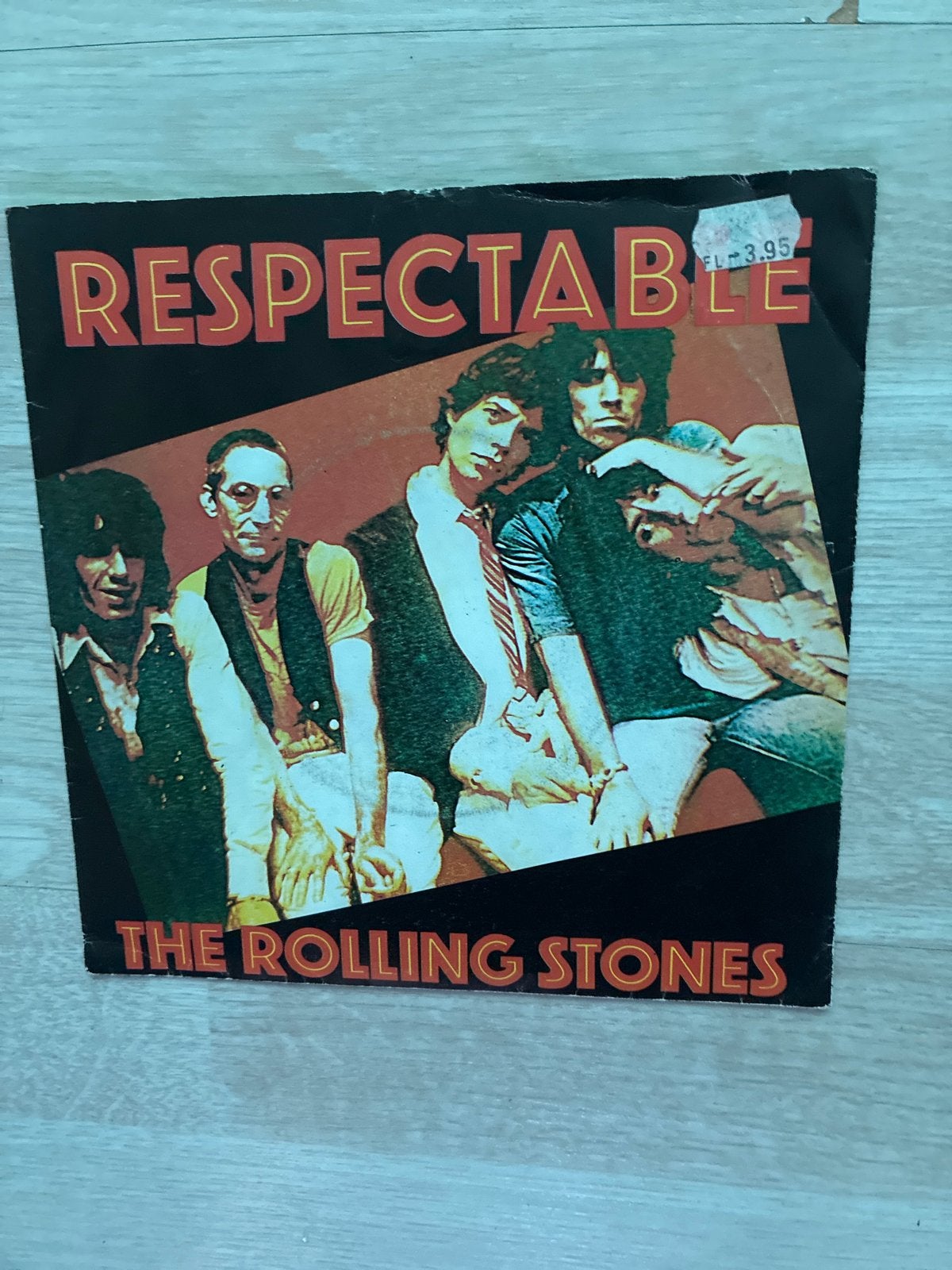 The Rolling Stones - Respectable / When The Whip Comes Down, Cd's en Dvd's, Vinyl | Rock, Gebruikt, Originele persing, 7 inch