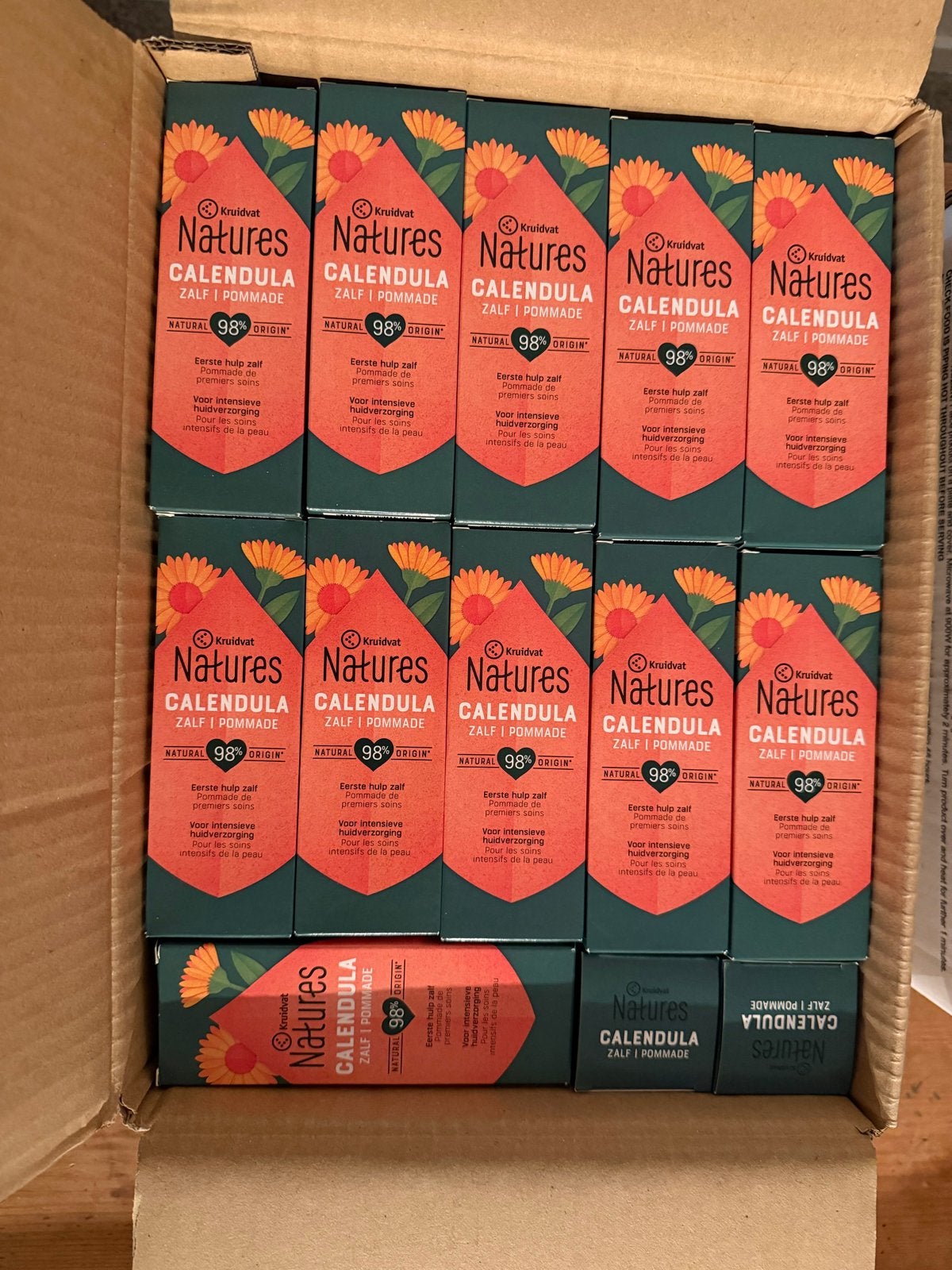67x Kruidvat Natures Calendula Zalf - Eerste Hulp Zalf, Ophalen, Nieuw, Bodylotion, Crème of Olie