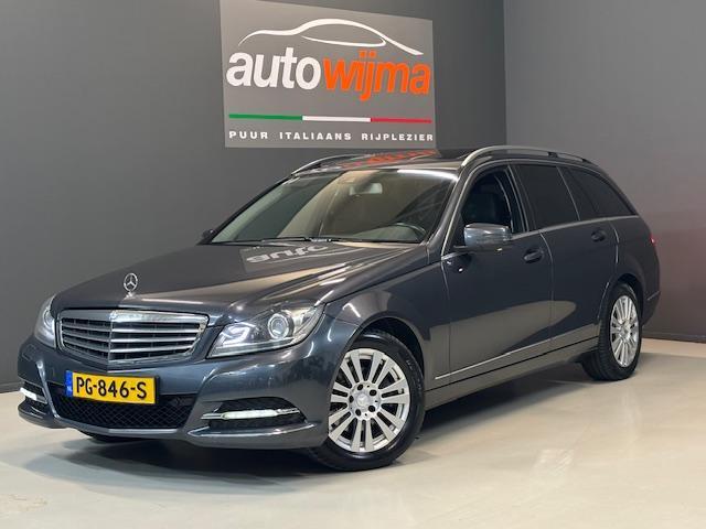 Mercedes-Benz C-Klasse Estate 250 CDI Prestige Elegance Auto, Euro 5, Zwart, 4 cilinders, Leder