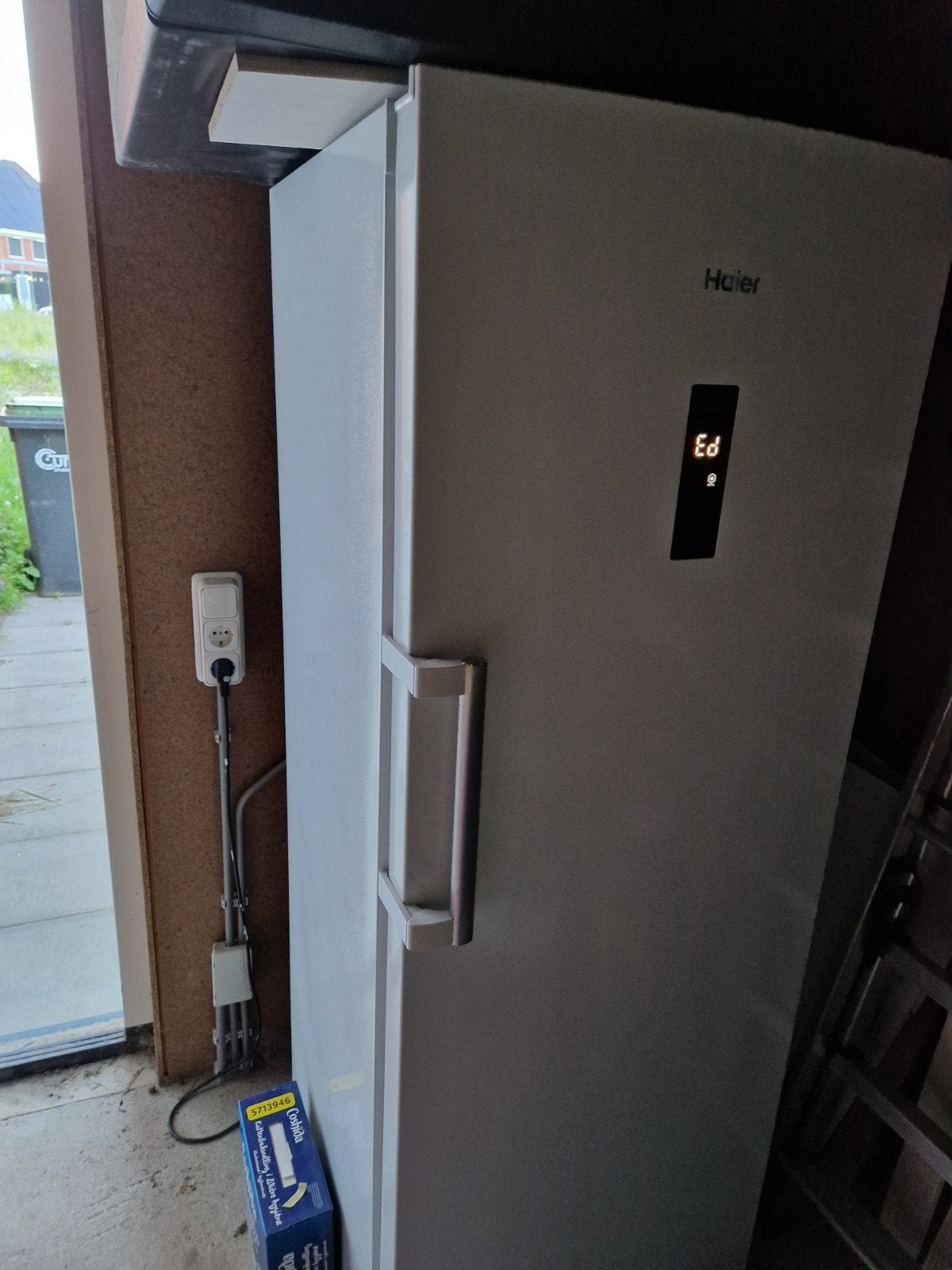 Haier No Frost Vriezer, Ophalen, 200 liter of meer, 60 cm of meer, Met aparte vriezer