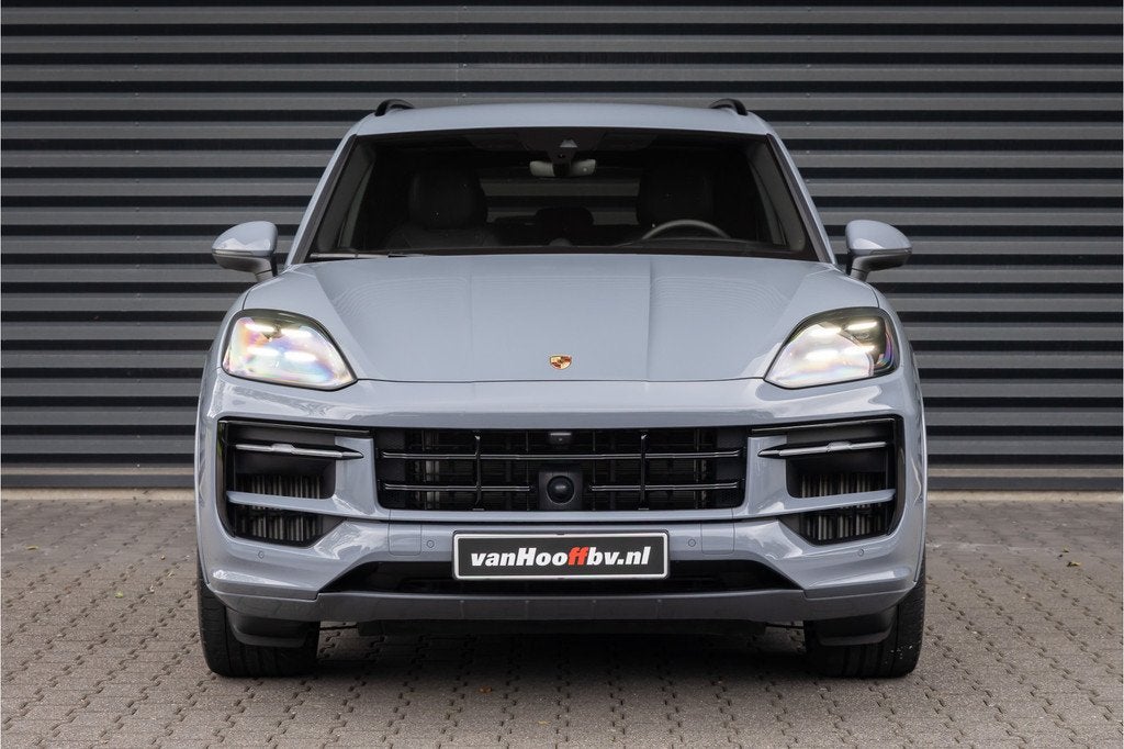 Porsche Cayenne 3.0 E-Hybrid Sport Design - Achterassturing, Auto's, Porsche, Automaat, Cayenne, Gebruikt, Zwart