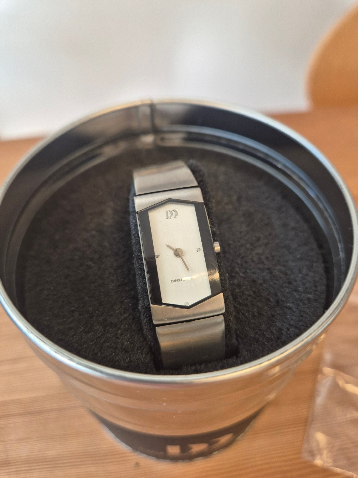 Danish Design horloge - Zo goed als nieuw, Overige merken, Staal, Staal, Polshorloge