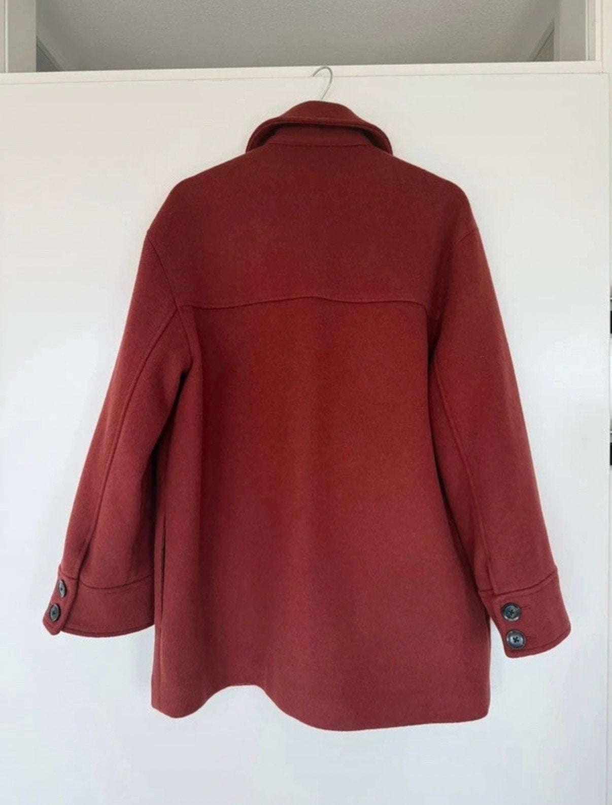 Samsøe & Samsøe Jas Burgendy S, Ophalen of Verzenden, Nieuw, Maat 36 (S), Rood