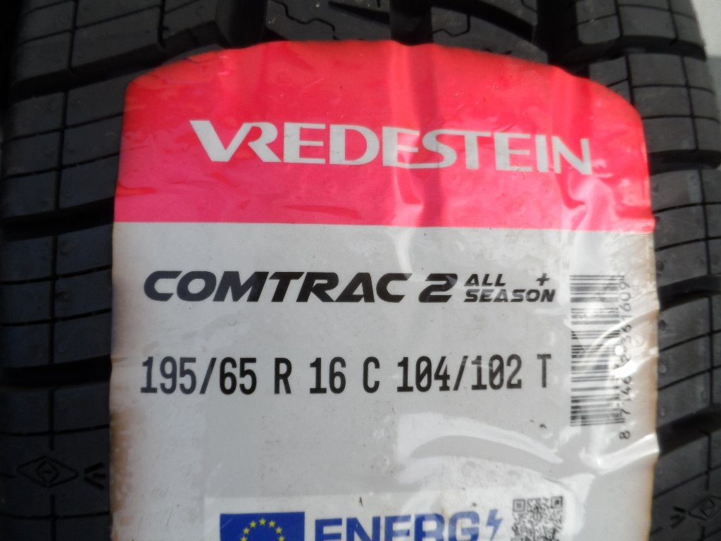 2x nw 195/65 R16 Vredestein bestelwagen banden  All Season, Auto-onderdelen, Banden en Velgen, Bestelwagen, 16 inch, Nieuw, Ophalen of Verzenden