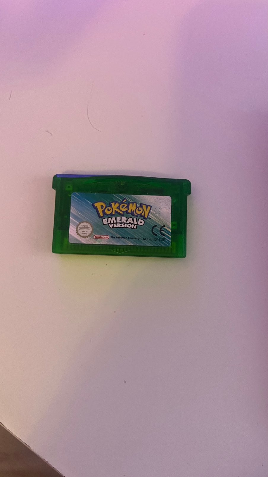 Pokemon Emerald GBA, Spelcomputers en Games, Games | Nintendo Game Boy, Avontuur en Actie, 1 speler, Ophalen of Verzenden, Zo goed als nieuw