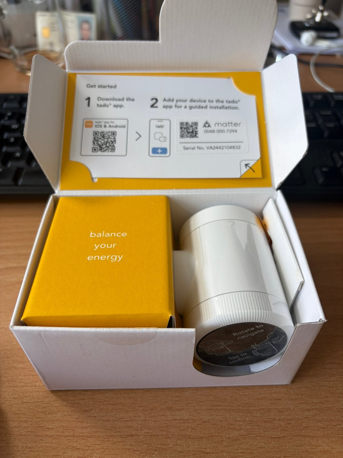 Nieuw in doos Tado X radiatorknop, Doe-het-zelf en Verbouw, Tado, Ophalen of Verzenden, Slimme thermostaat, Contact@tado.com