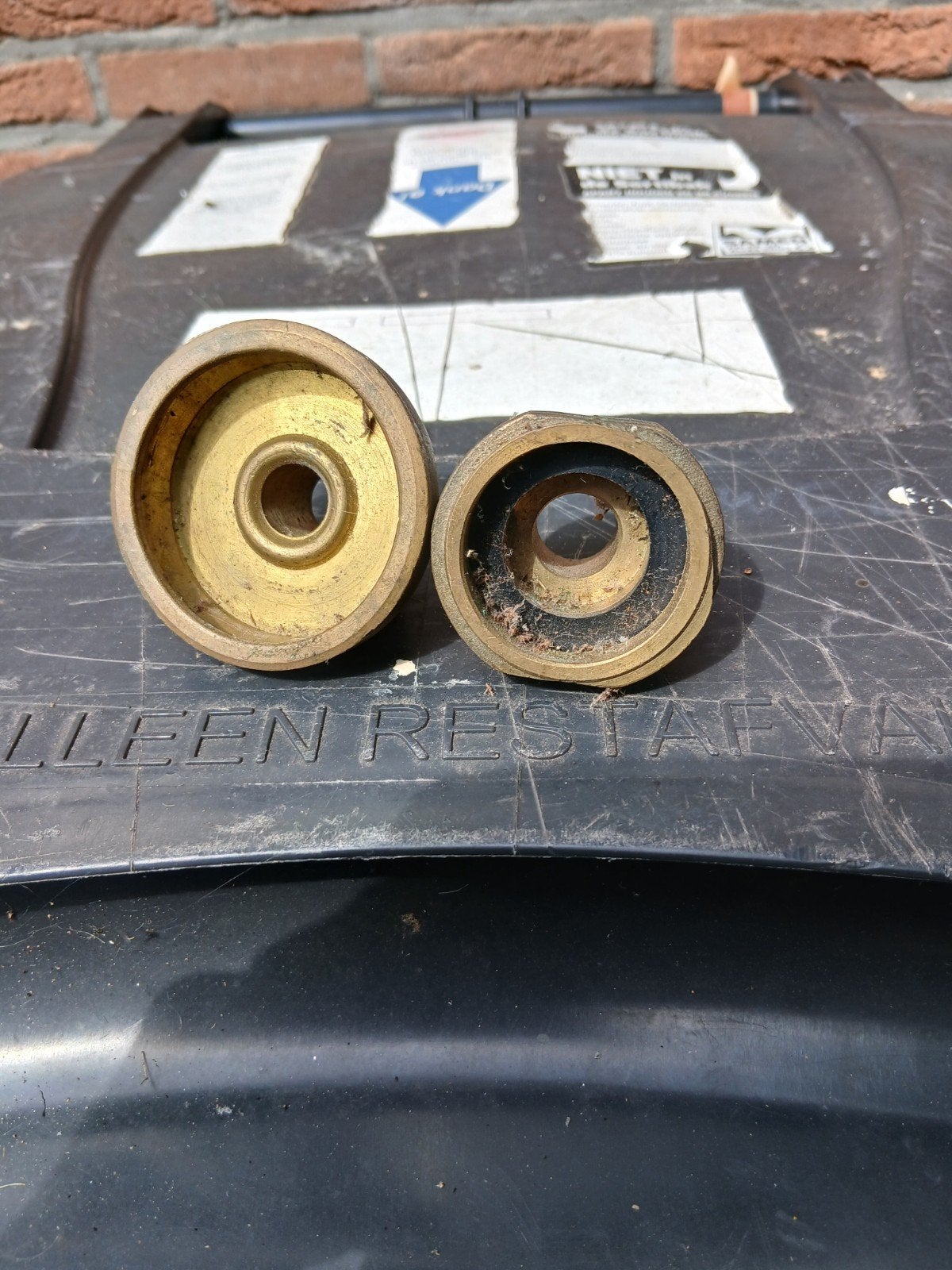 Lpg verloop stukken, Ophalen
