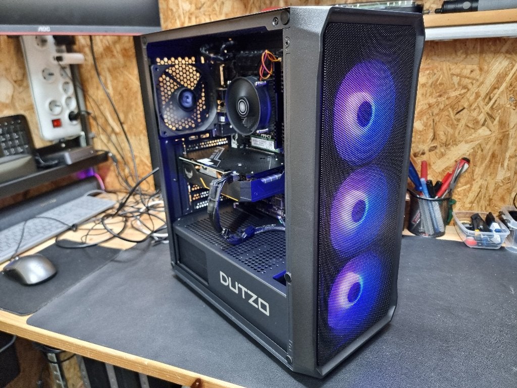 Game Pc i7 6700K 4.20Ghz-GTX 1660ti 6GB-SSD+HDD-16GB DDR4, Ophalen, SSD256GB+HDD1TB, Zelf gebouwde pc, Virtual Reality