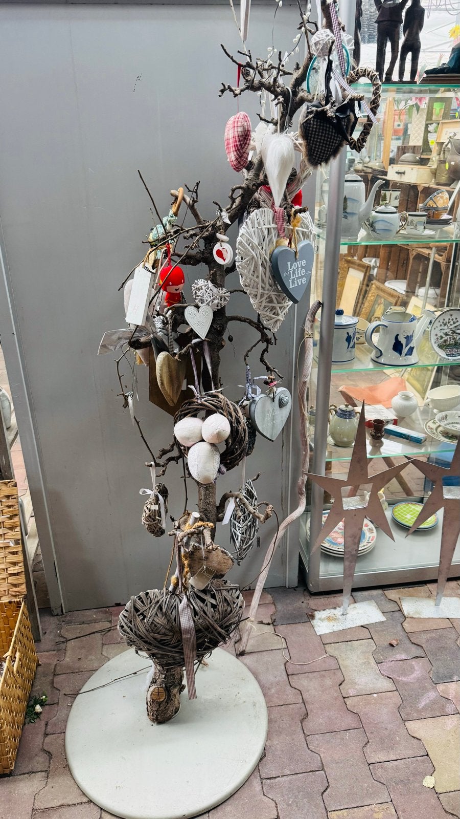 Decoratieve Perenboom voor Spullen - Uniek en Sfeervol, Hout, Gebruikt, Ophalen of Verzenden, Landelijk