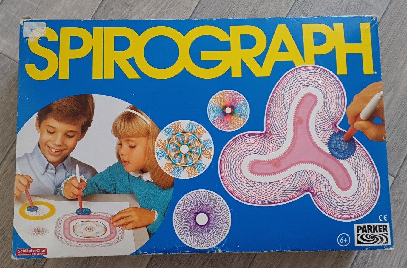 Spirograph, Parker, Ophalen of Verzenden, Gebruikt, Overige typen