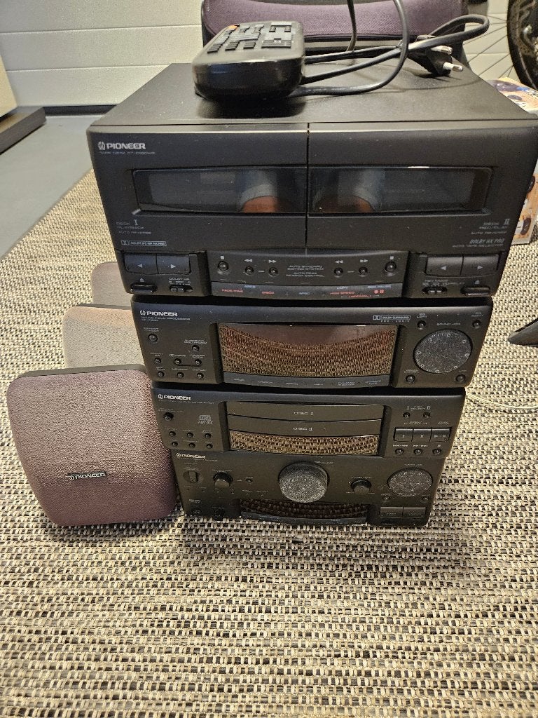 stereo installatie pioneer