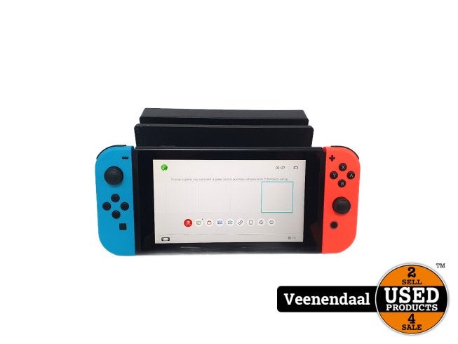 Nintendo Switch V2 Compleet in Zeer Nette Staat, Spelcomputers en Games, Spelcomputers | Nintendo Switch, Nintendo, Zo goed als nieuw