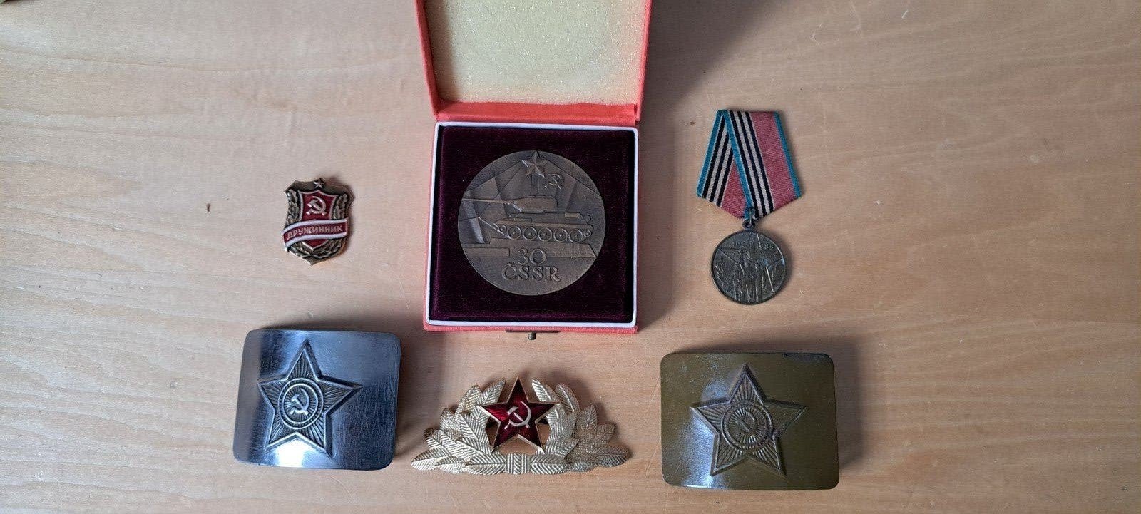 USSR medailles, Ophalen of Verzenden, Overige soorten, Overige gebieden, Lintje, Medaille of Wings