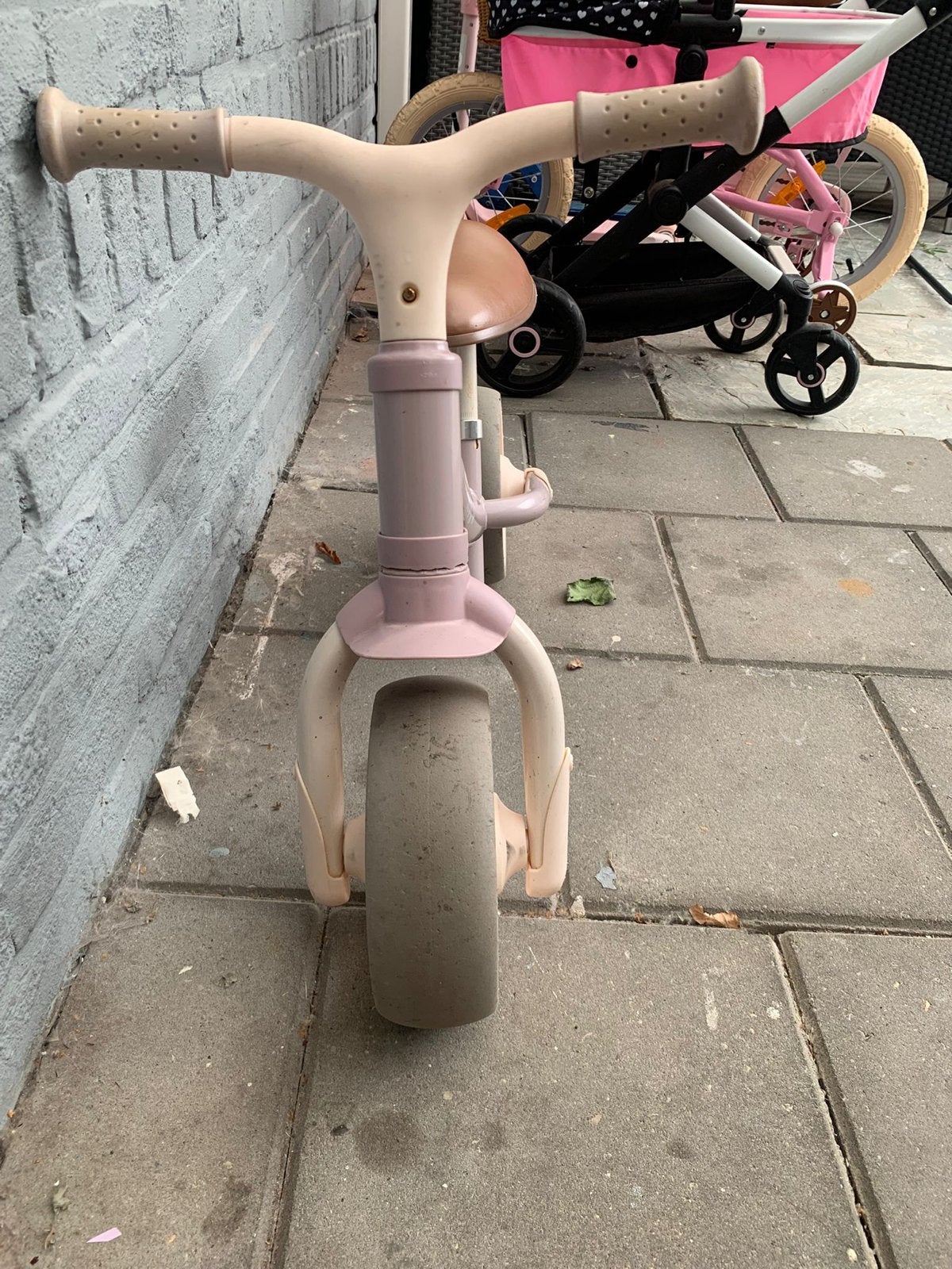 Tryco loopfietsje roze -, Ophalen, Gebruikt, Minder dan 16 inch