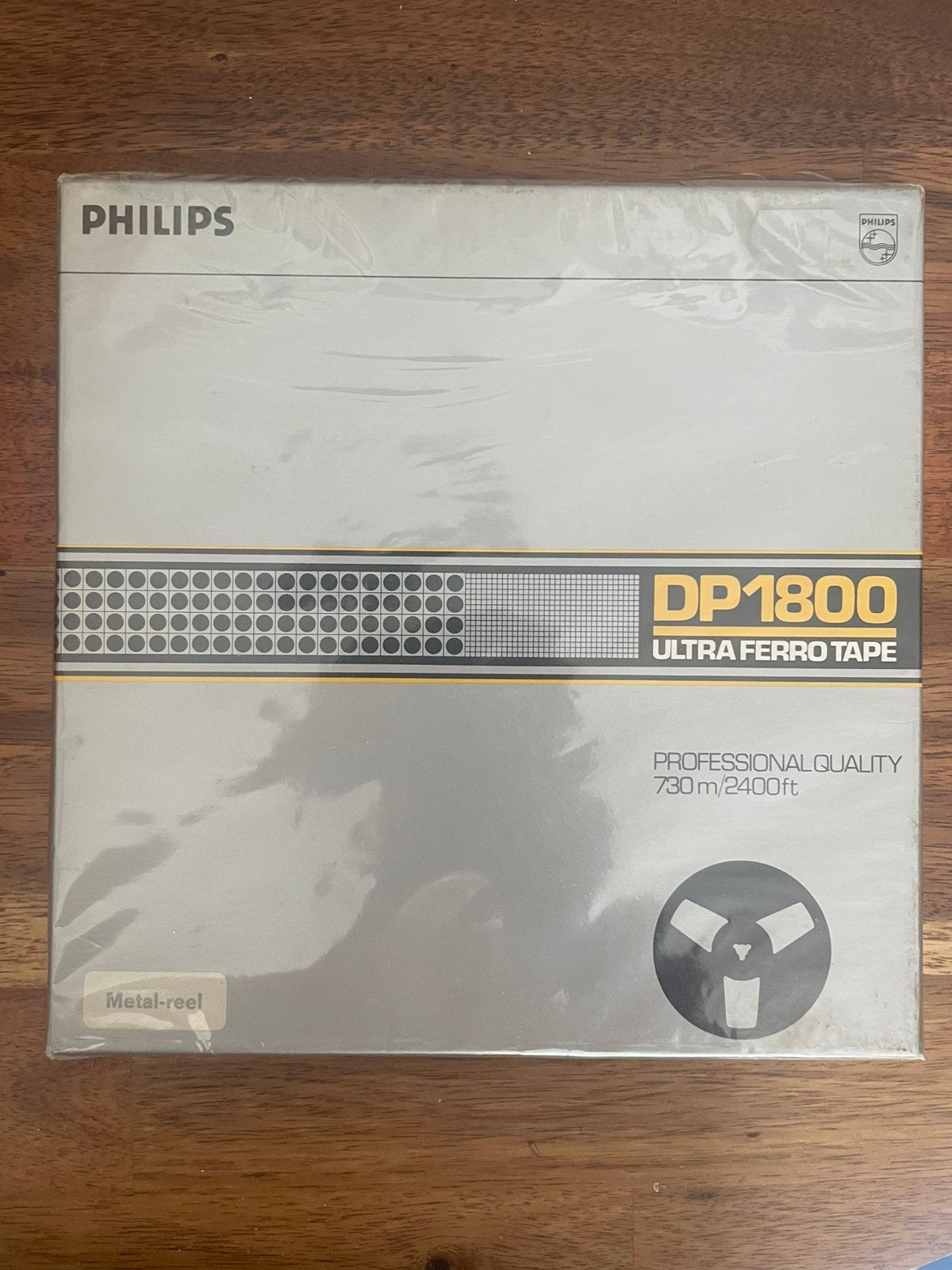 Vintage ongeopende Philips DP1800 reel to reel band, Ophalen of Verzenden, Gebruikt, 1 bandje