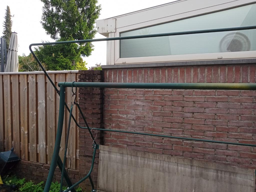 schommelbank, Tuin en Terras, Ophalen, Gebruikt, Metaal, Schommelbank
