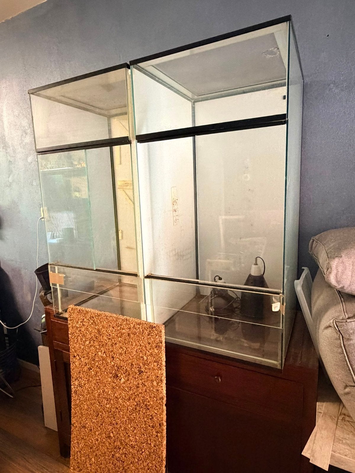 terarium, Ophalen, Gebruikt, Terrarium of Paludarium