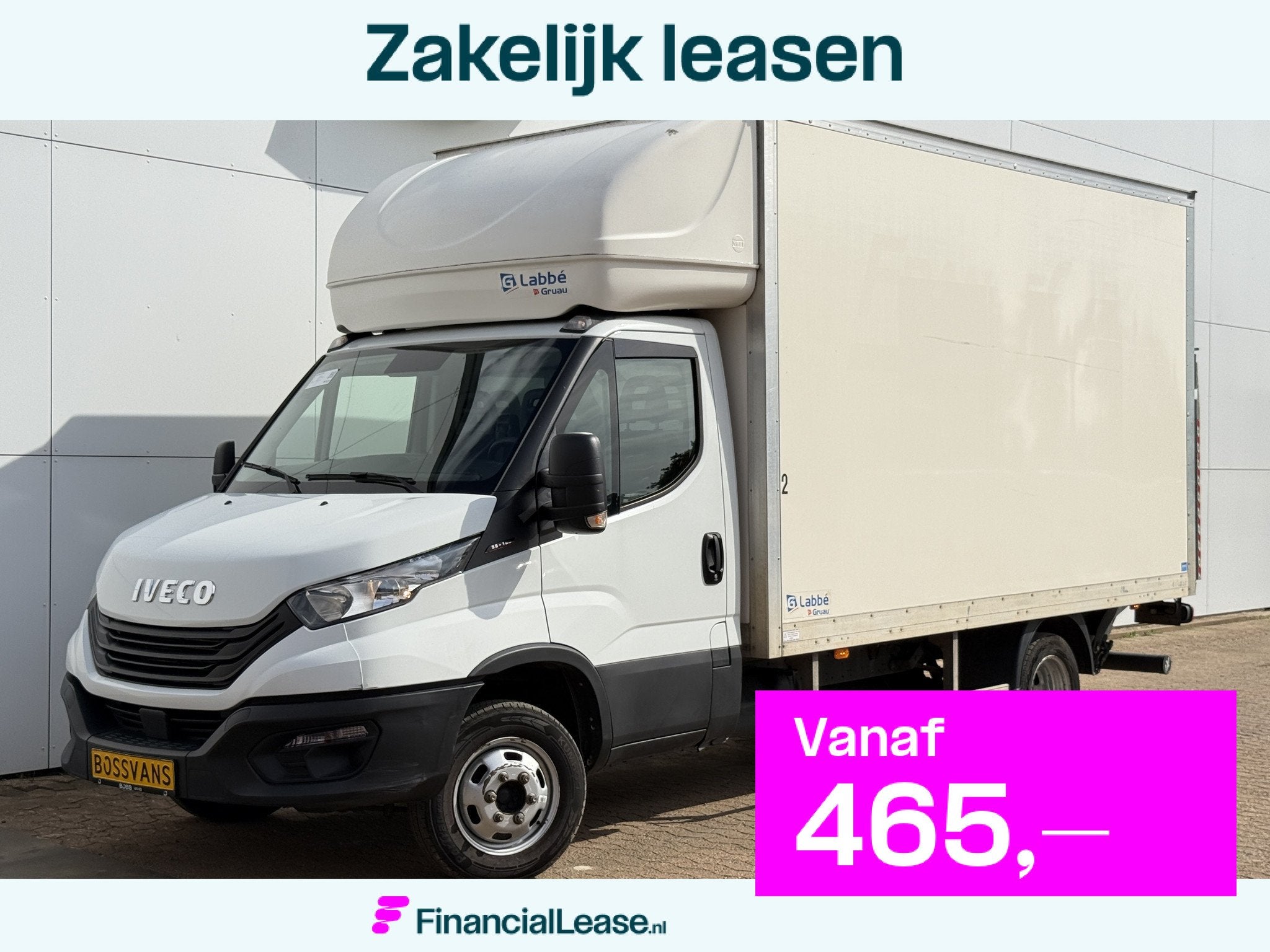 Iveco Daily, Achterwielaandrijving, Gebruikt, Euro 6, 4 cilinders