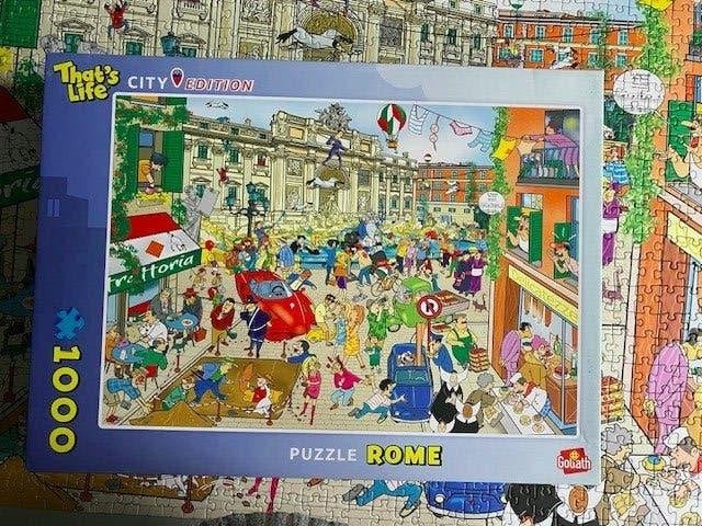 legpuzzel, Ophalen of Verzenden, 500 t/m 1500 stukjes, Gebruikt, Legpuzzel
