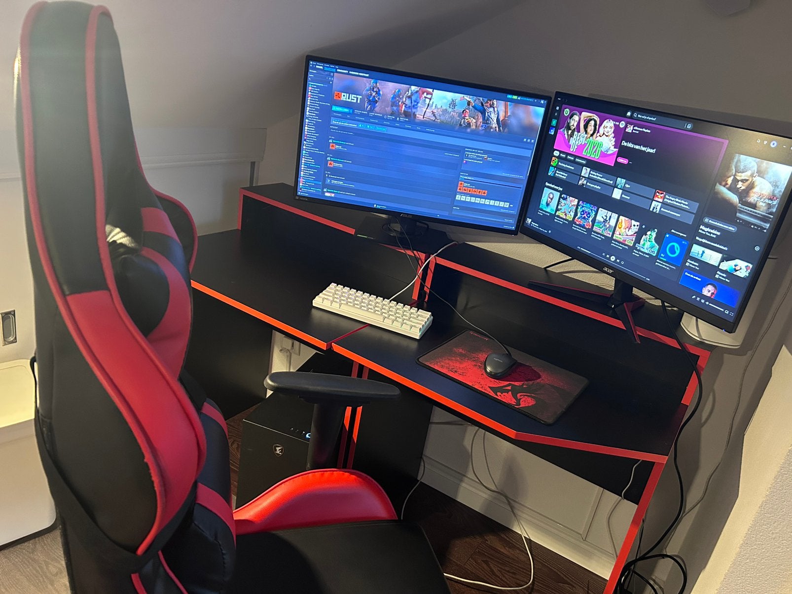 Gaming set up compleet, Ophalen, Zo goed als nieuw, Gaming, 4 Ghz of meer