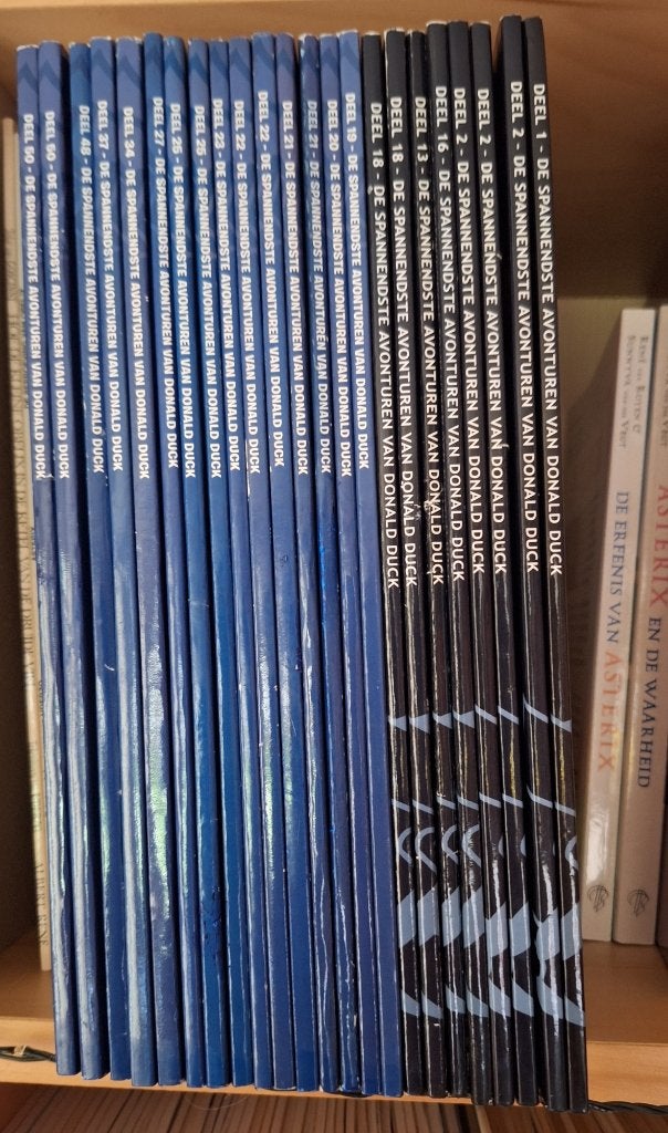 Donald Duck De spannendste avonturen diverse delen, Walt Disney, Ophalen of Verzenden, Zo goed als nieuw, Meerdere stripboeken