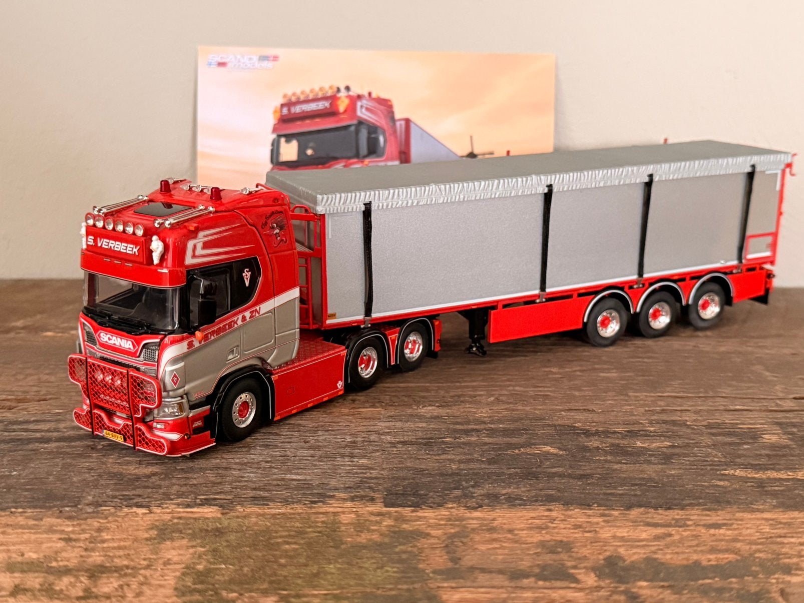 WSI - Scania next gen S. Verbeek, Hobby en Vrije tijd, Modelauto's | 1:50, Ophalen of Verzenden, Nieuw, Bus of Vrachtwagen, Wsi