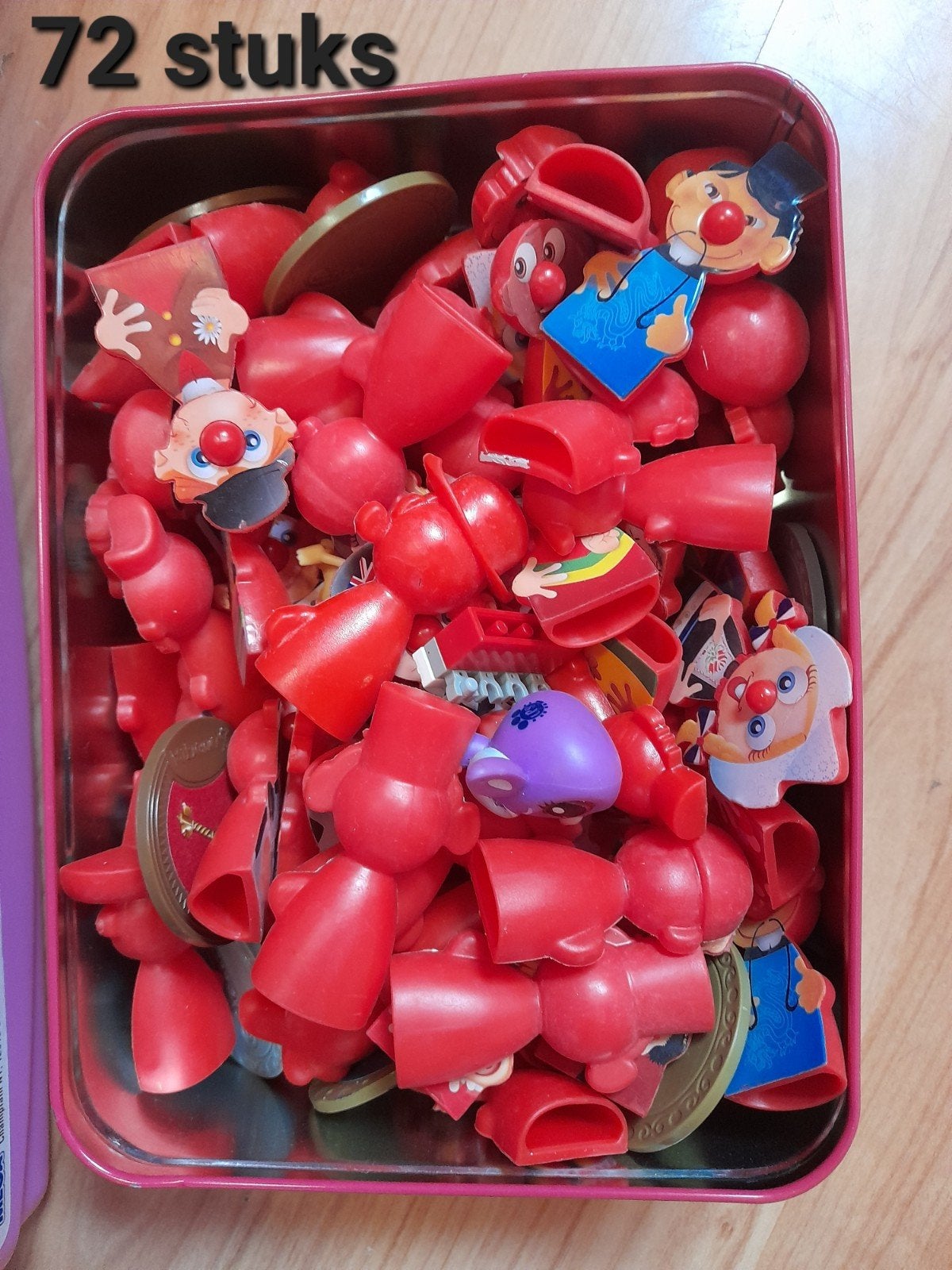efteling poppetjes 72 stuks, Ophalen, Zo goed als nieuw, Beeldje of Poppetje