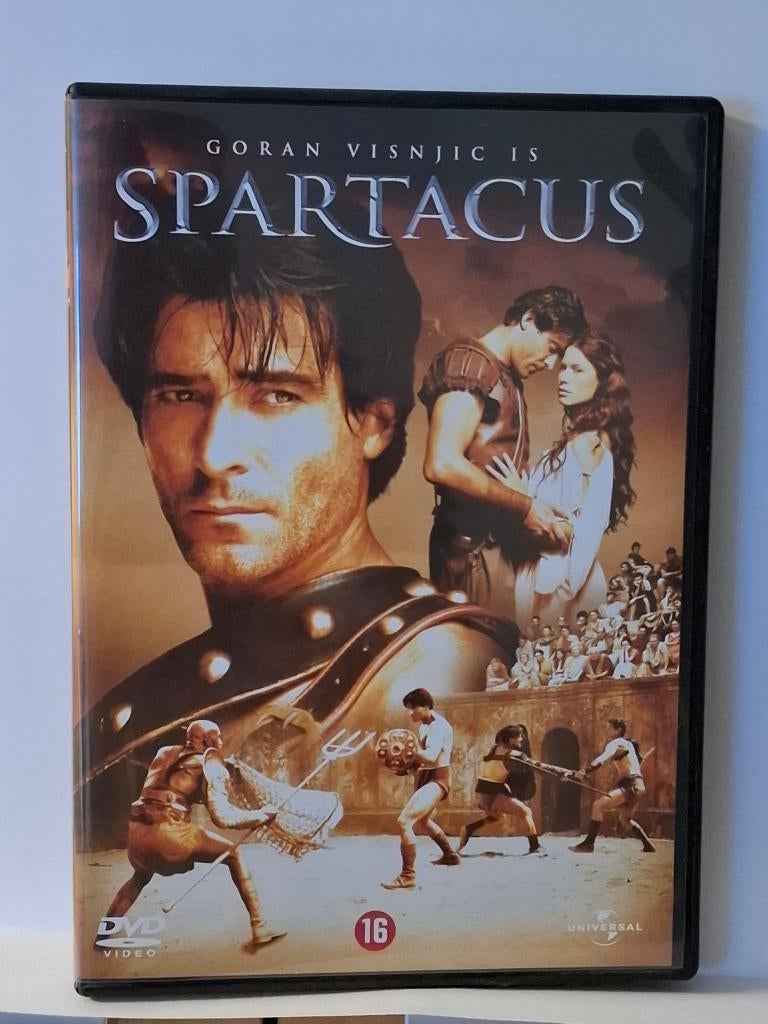 DVD - Spartacus (2004) Goran Visnjic en Rhona Mitra, Cd's en Dvd's, Dvd's | Drama, Zo goed als nieuw, Drama, Vanaf 16 jaar, Ophalen of Verzenden