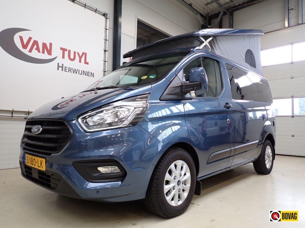 Ford Nugget Automaat 2021 VAN-TUYL NL, Caravans en Kamperen, Automaat, Buscamper of Camperbus, Koelkast, Bedrijf