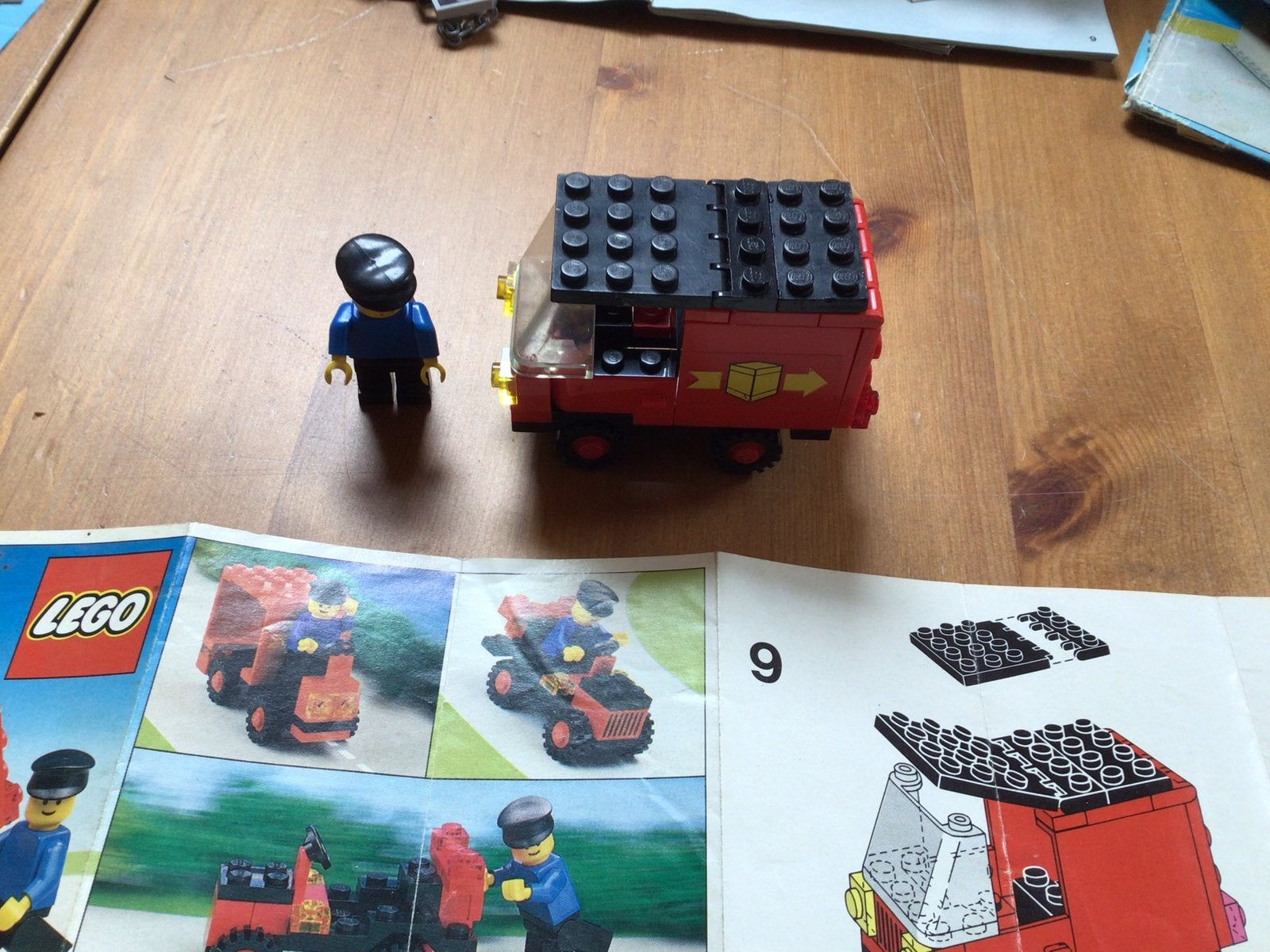 Lego 6624 Postwagen LEGOLAND VINTAGE LEGO met postbode, Compleet, Gebruikt, Lego, Ophalen of Verzenden