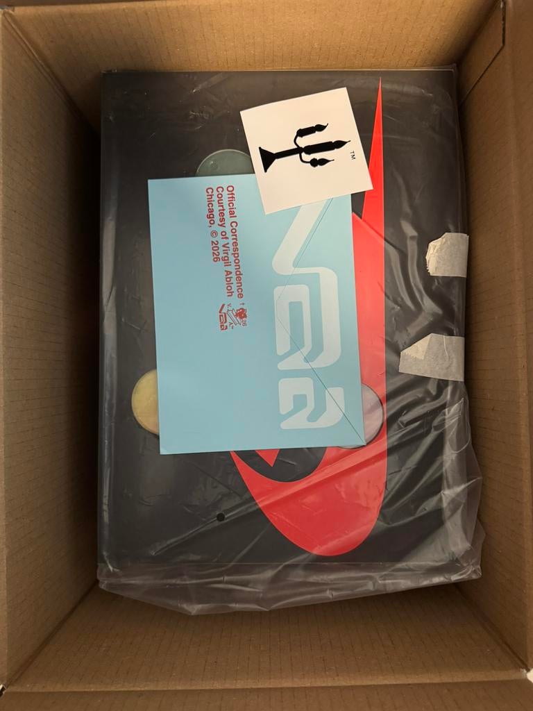 Air Jordan 1 High X Virgil Abloh Alaska Off-White 44, Ophalen of Verzenden, Nieuw, Overige kleuren