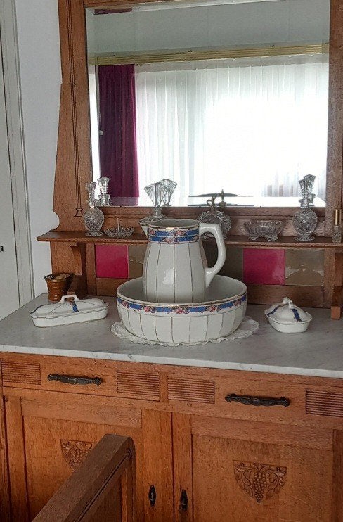 Mooi vintage lampetstel, Antiek en Kunst, Curiosa en Brocante, Ophalen