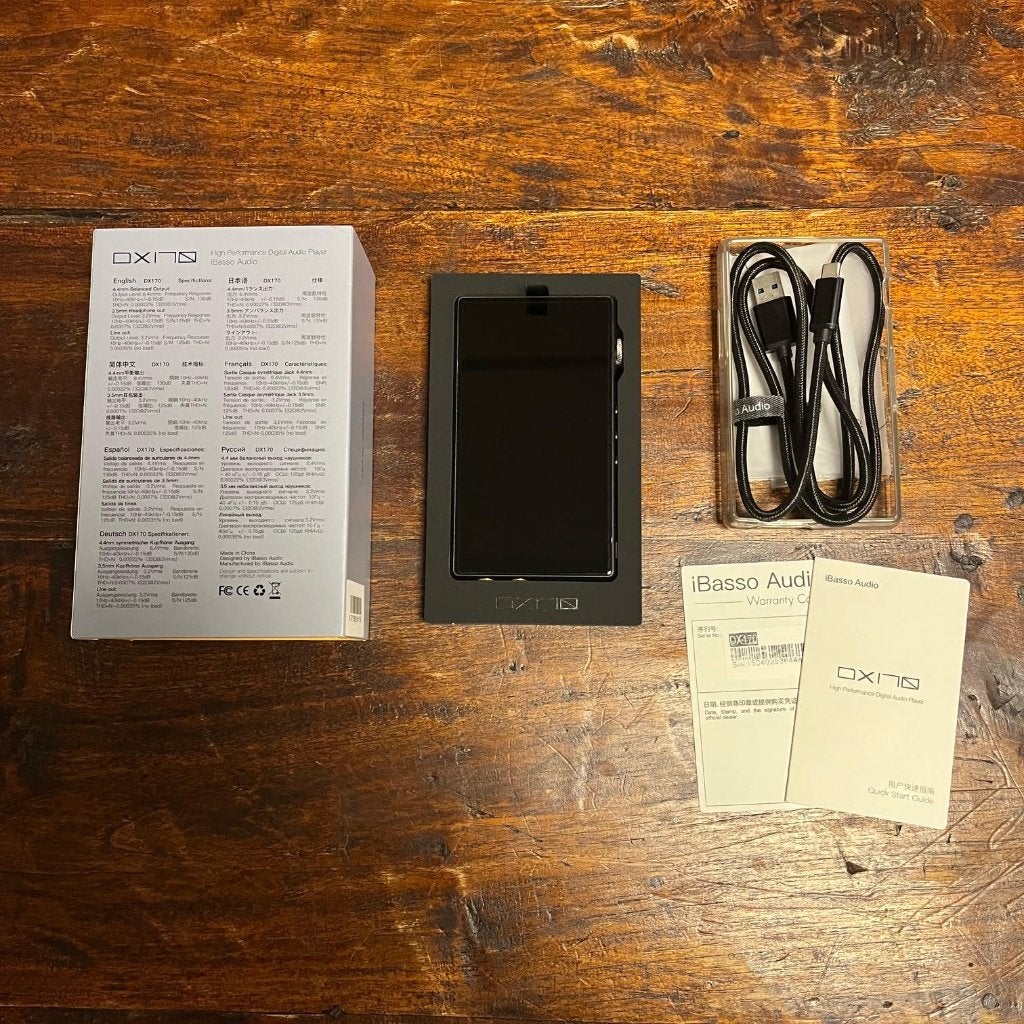 Ibasso DX170 Digital Audio Player (occasion), Overige merken, =, =, Ibasso