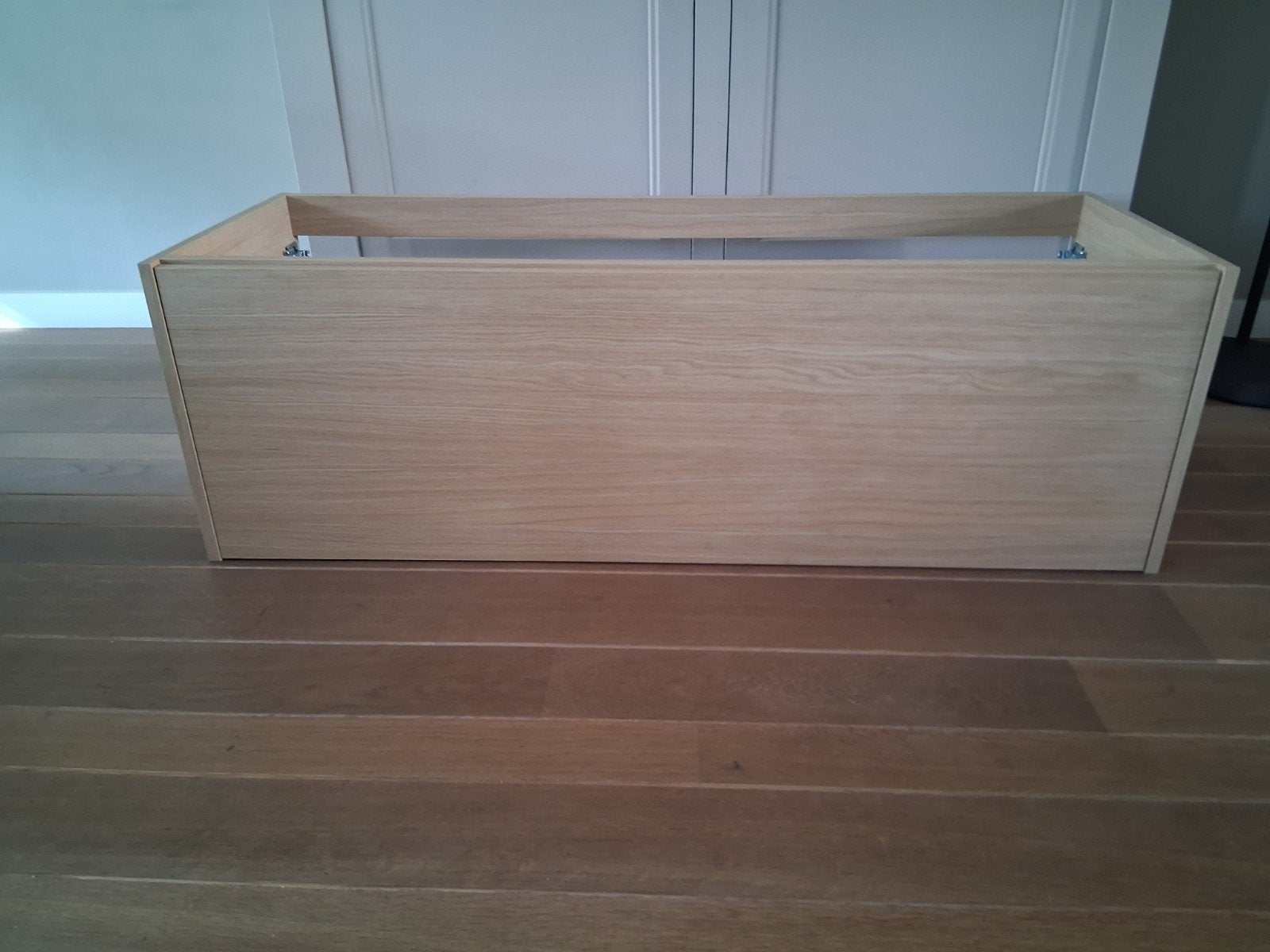 Badmeubel Primabad Made NL 140x50cm Eiken (zonder blad), Ophalen, 100 tot 150 cm, Zo goed als nieuw, Minder dan 100 cm