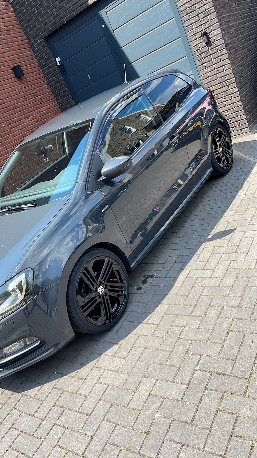 Volkswagen Polo 1.2 TSI 66KW 2015 Grijs, Auto's, 40 €/maand, 4 cilinders, Handgeschakeld, Particulier