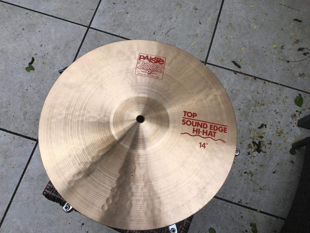 Bijna nieuwe paiste 2002 sound edge hihats 14", Ophalen of Verzenden, Zo goed als nieuw, Overige merken