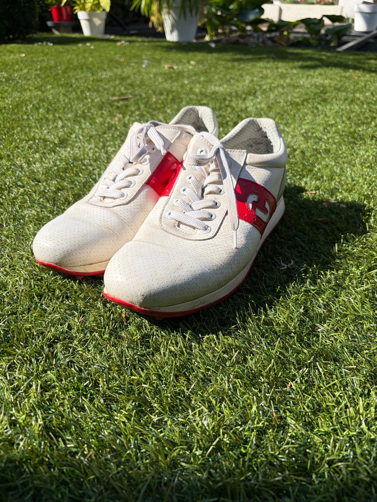 Duca del Cosma golfschoenen bijna nooit gedragen maat 44, Ophalen, Gebruikt, Schoenen, Overige merken