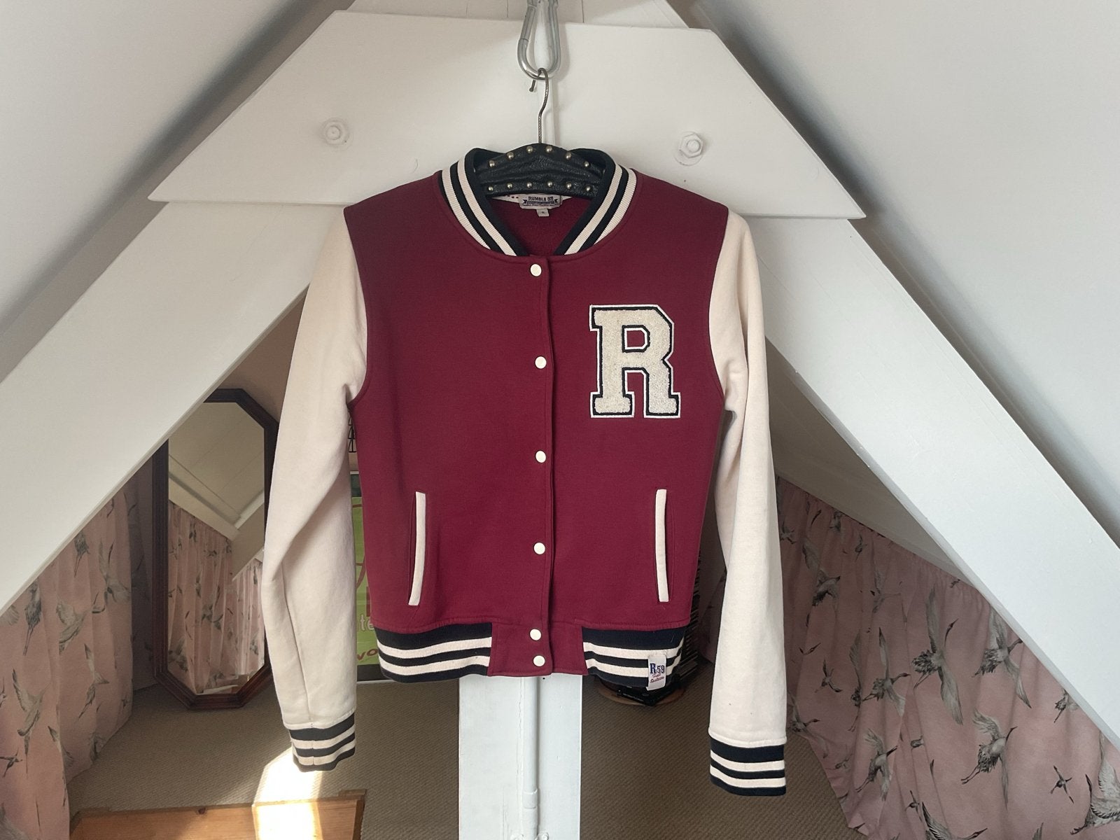 Rumble 69 Varsity Jacket - Maat S - Zo goed als nieuw, Ophalen of Verzenden, Zo goed als nieuw, Maat 36 (S), Rood