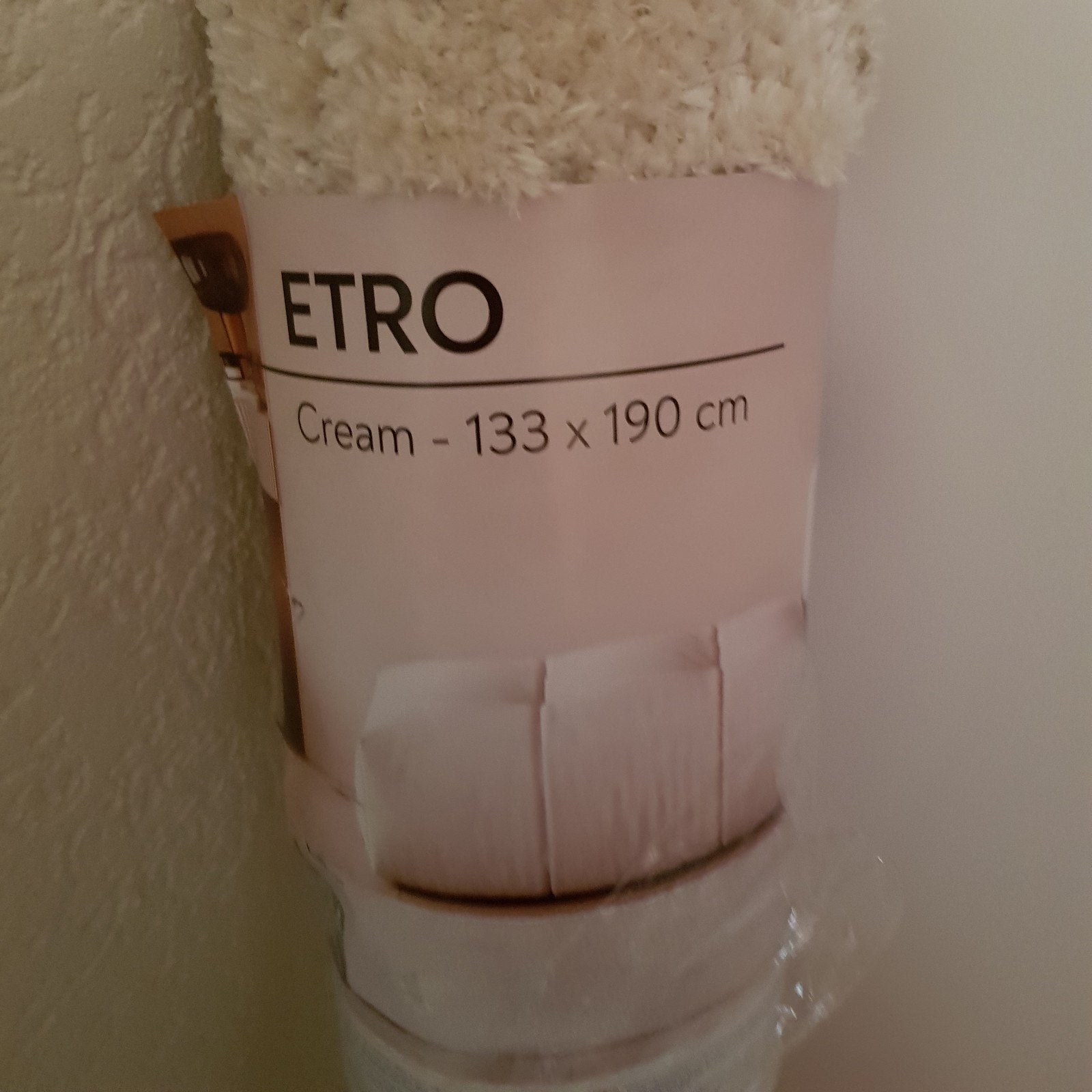 NIEUW vloerkleed. Zit nog ingepakt! Crèmekleurig., Ophalen, Nieuw, Crème, Tapijt