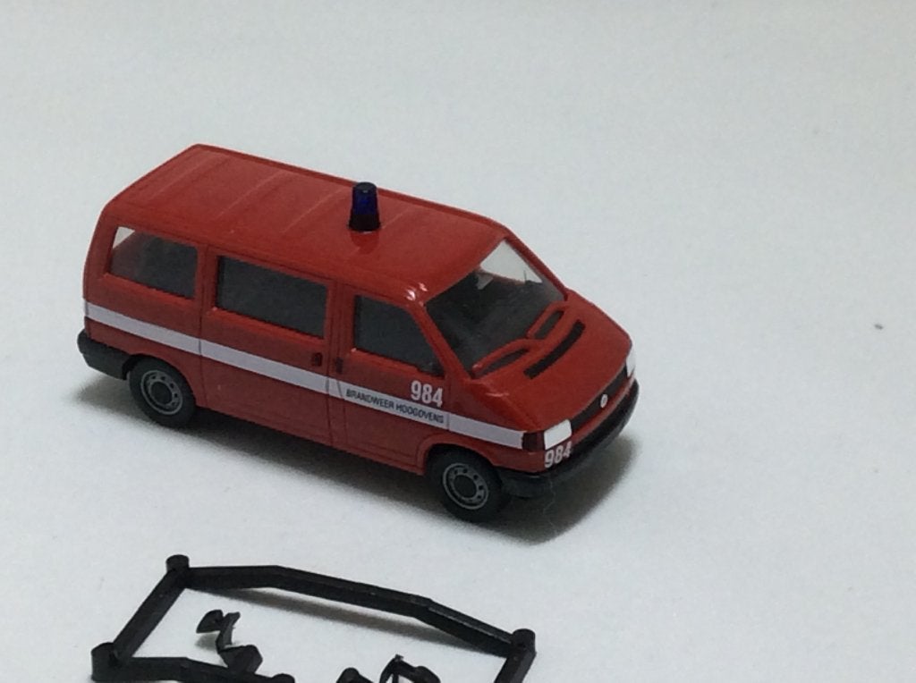 Brandweer 40. Herpa VW T4 Hoogovens 984. 1:87, Ophalen of Verzenden, Nieuw, Bus of Vrachtwagen, Herpa