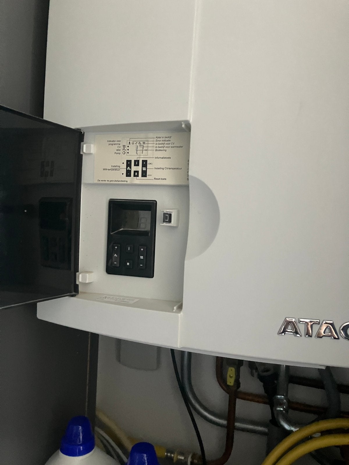 Atag cv ketel E325c, Ophalen, 30 tot 80 cm, Gebruikt, Hoog rendement (Hr)