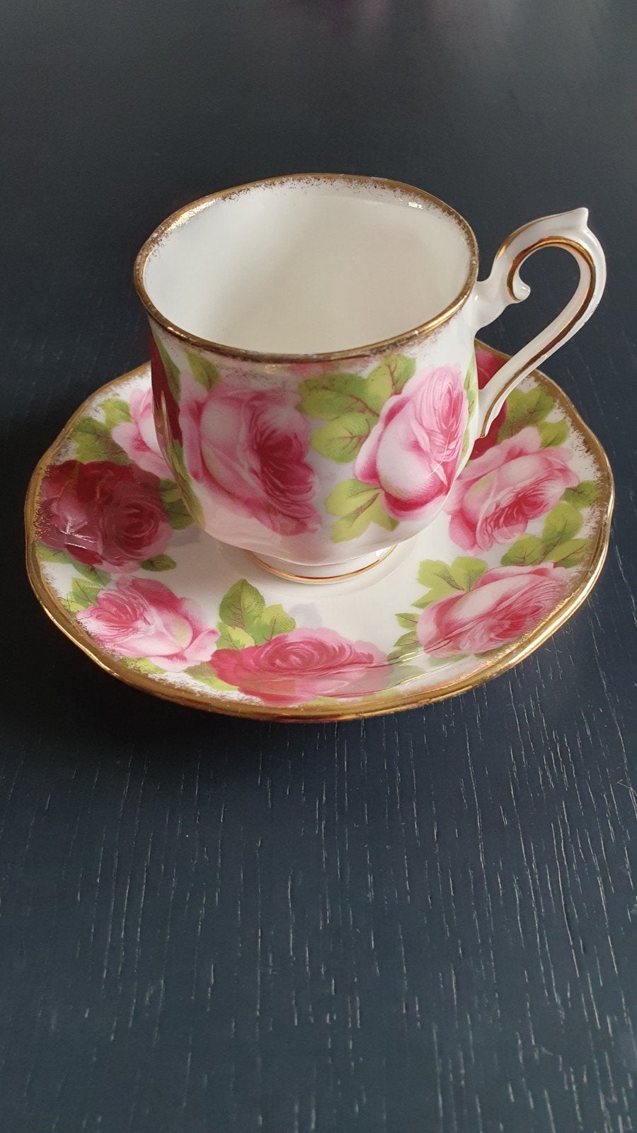 Kop en schotels van oa Royal Albert en Roayl Ascot, Antiek en Kunst, Ophalen of Verzenden