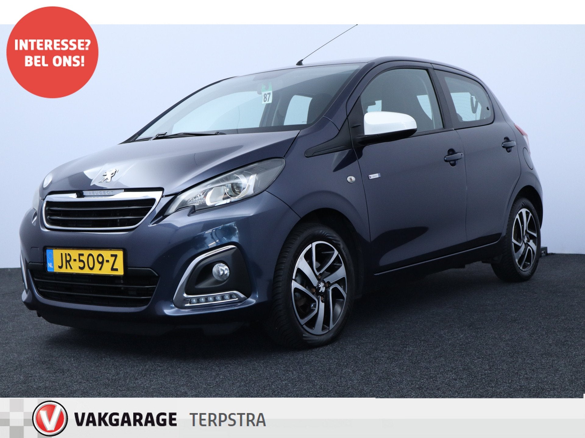 Peugeot 108 1.0 e-VTi Envy/ 15'' LMV!/ Airco/ C.V. Afstand/, Auto's, Peugeot, Voorwielaandrijving, Stof, Gebruikt, Origineel Nederlands