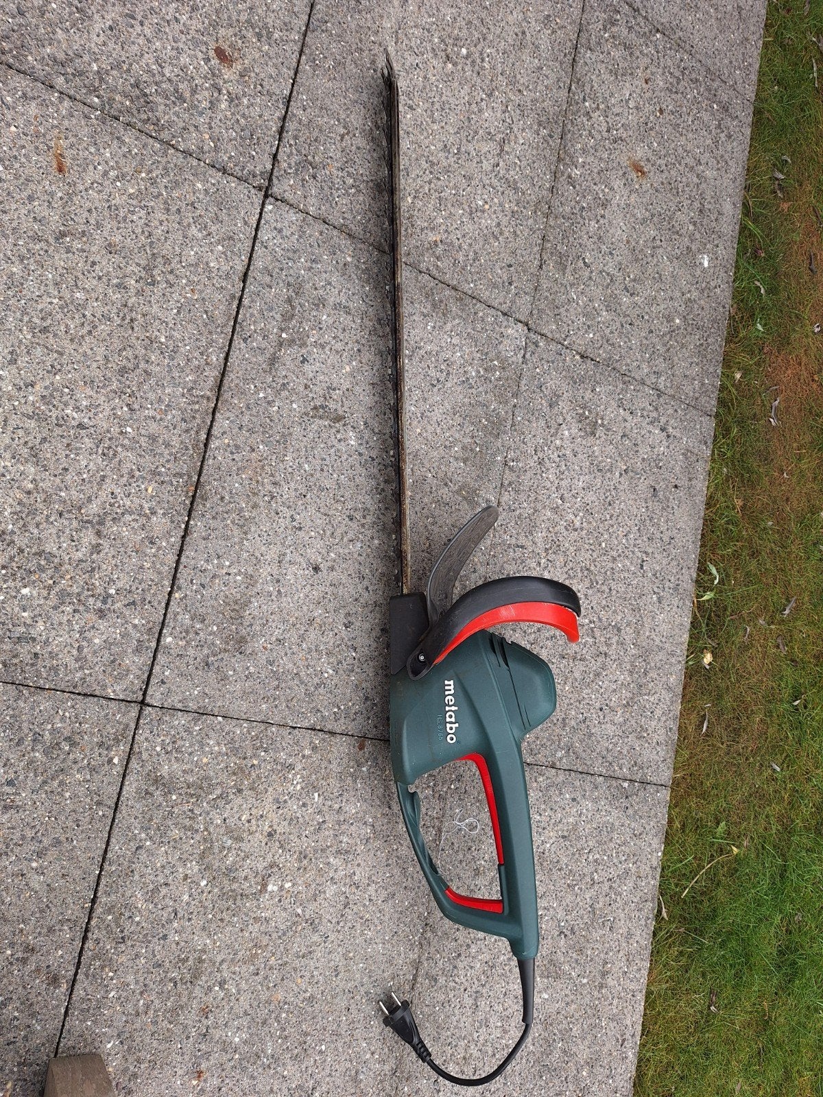 Metabo HS 8765 elektrische heggenschaar, Tuin en Terras, Heggenscharen, Ophalen of Verzenden, Gebruikt, Elektrisch, Metabo